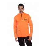 Invincible Mens Fitted Quarter Zip Pullover